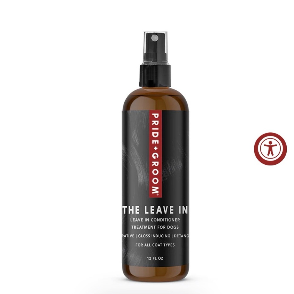THE LEAVE IN Pride + Groom Dog Detangling Leave in Spray